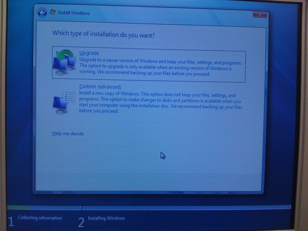 Windows 7 Beta Installation | kombitz