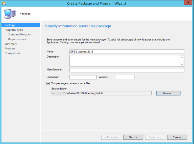 How to Create a Package in SCCM 2012 | kombitz